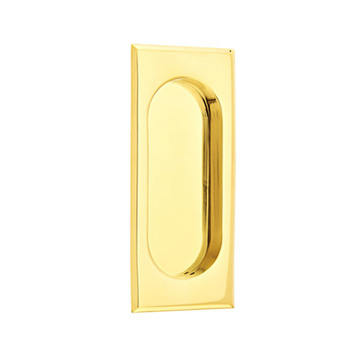 Emtek 2201 Rectangular Brass Flush Pulls (1-3/4" x 4")